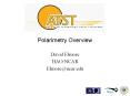 Polarimetry Overview PowerPoint PPT Presentation