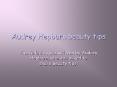 Audrey Hepburn beauty tips PowerPoint PPT Presentation