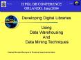 Developing Digital Libraries PowerPoint PPT Presentation