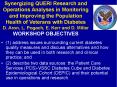 Synergizing QUERI Research and Operations Analyses in Monitoring and Improving the Population Health of Veterans with Diabetes D. Aron, L. Pogach, E. Kerr and D. Miller WORKSHOP OBJECTIVES PowerPoint PPT Presentation