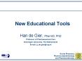 New Educational Tools PowerPoint PPT Presentation