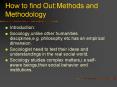 How to find Out:Methods and Methodology PowerPoint PPT Presentation
