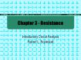 Chapter%203%20-%20Resistance PowerPoint PPT Presentation