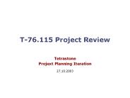 T76.115 Project Review
