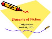 Elements of Fiction