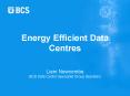 Liam Newcombe BCS Data Centre Specialist Group Secretary PowerPoint PPT Presentation