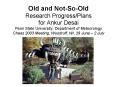 Old and NotSoOld Research ProgressPlans for Ankur Desai Penn State University, Department of Meteoro PowerPoint PPT Presentation