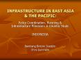 INFRASTRUCTURE IN EAST ASIA PowerPoint PPT Presentation