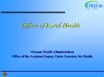 Office of Rural Health PowerPoint PPT Presentation