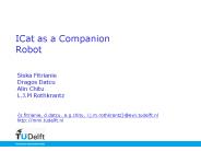 ICat as a Companion Robot