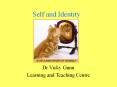Self and Identity PowerPoint PPT Presentation