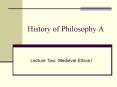 History of Philosophy A PowerPoint PPT Presentation