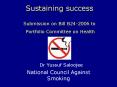 Sustaining success Submission on Bill B242006 to Portfolio Committee on Health PowerPoint PPT Presentation