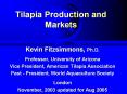 Tilapia Production and Markets PowerPoint PPT Presentation