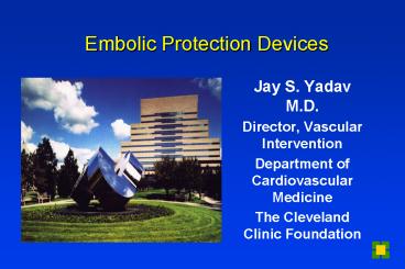 Embolic Protection Devices