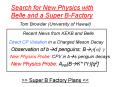 Search for New Physics with Belle and a Super BFactory PowerPoint PPT Presentation