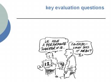 key evaluation questions