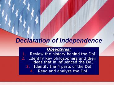 Declaration of Independence