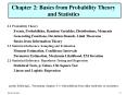 Chapter 2: Basics from Probability Theory and Statistics PowerPoint PPT Presentation