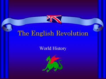 The English Revolution