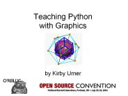 Teaching Python with Graphics