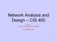 Network Analysis and Design  PowerPoint PPT Presentation