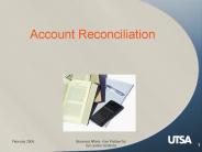 Account Reconciliation