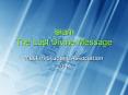 Islam The Last Divine Message PowerPoint PPT Presentation