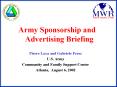 Army Corporate Sponsorship PowerPoint PPT Presentation