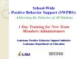 School-Wide Positive Behavior Support (SWPBS): PowerPoint PPT Presentation