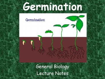 Germination