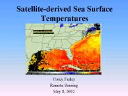 Satellitederived Sea Surface Temperatures