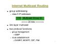 Internet Multicast Routing PowerPoint PPT Presentation