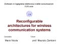 Reconfigurable architectures for wireless communication systems PowerPoint PPT Presentation