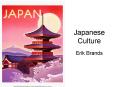 Japanese Culture PowerPoint PPT Presentation