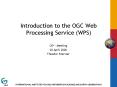 Introduction to the OGC Web Processing Service WPS PowerPoint PPT Presentation