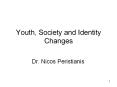 Youth, Society and Identity Changes PowerPoint PPT Presentation