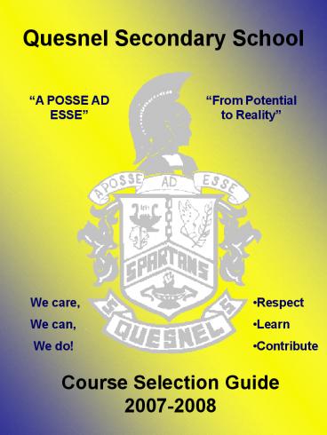 Quesnel Secondary School