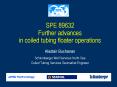 SPE 89632 Further advances in coiled tubing floater operations PowerPoint PPT Presentation
