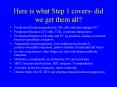 Here is what Step 1 covers did we get them all PowerPoint PPT Presentation