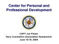 Center for Personal and Professional Development PowerPoint PPT Presentation
