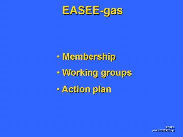 EASEE presHC200902.ppt
