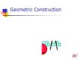 Geometric Construction PowerPoint PPT Presentation