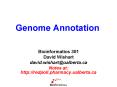 Genome Annotation PowerPoint PPT Presentation