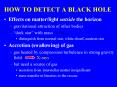 HOW TO DETECT A BLACK HOLE PowerPoint PPT Presentation