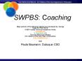 SWPBS: Coaching PowerPoint PPT Presentation