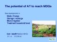The potential of AT to reach MDGs PowerPoint PPT Presentation
