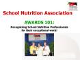 School Nutrition Association PowerPoint PPT Presentation