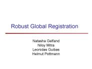Robust Global Registration