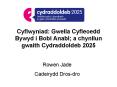 Cyflwyniad: Gwella Cyfleoedd Bywyd i Bobl Anabl a chynllun gwaith Cydraddoldeb 2025 PowerPoint PPT Presentation